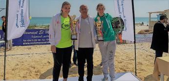 Beach Tennis: Grandi e Colonna trionfano all'ITF di Kelibia.