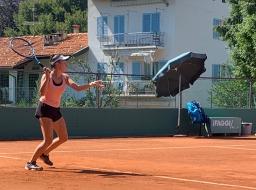 Tennis Europe a Biella: Alletti sconfitta al primo turno. In serata in campo il doppio Alletti - Giardi