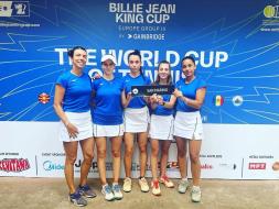 Billie Jean King Cup: le biancazzurre chiudono al decimo posto