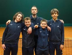Gli allievi della Scuola Federale Tennis in luce su più fronti