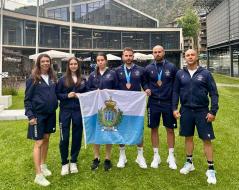Giochi dei Piccoli Stati: il doppio maschile De Rossi - Giorgetti è bronzo