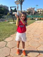 Amelia Valentini trionfa nel Tennis Trophy Kinder Joy of Moving e si qualifica al Master Nazionale a Roma