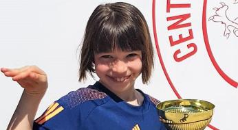 Talita Giardi è campionessa Macroarea Under 10.