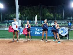 San Marino Junior Cup Under 16: il doppio femminile incorona Ghirardato e Zenato