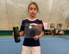 Serena Pellandra si aggiudica il torneo Under 10 al Baratoff di Pesaro