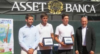 ASSET BANCA Junior Open: De Rossi e Bertuccioli trionfano in doppio.